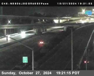 NB 805 at NB 805/5 Merge