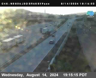 NB 805 at NB 805/5 Merge