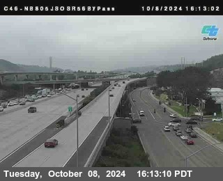 NB 805 at NB 805/5 Merge