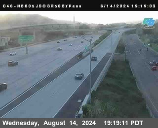 NB 805 at NB 805/5 Merge