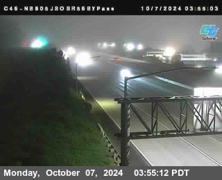 NB 805 at NB 805/5 Merge