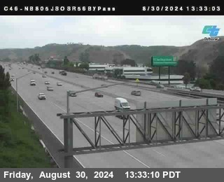 NB 805 at NB 805/5 Merge