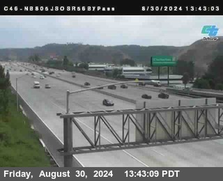 NB 805 at NB 805/5 Merge