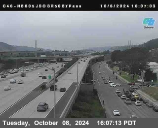 NB 805 at NB 805/5 Merge