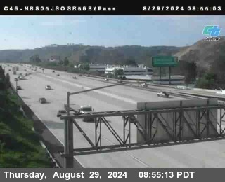 NB 805 at NB 805/5 Merge