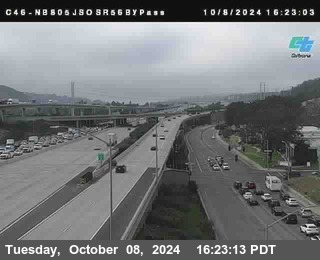 NB 805 at NB 805/5 Merge