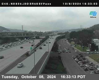 NB 805 at NB 805/5 Merge