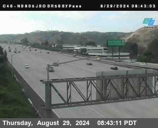 NB 805 at NB 805/5 Merge