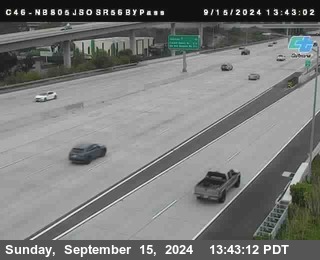 NB 805 at NB 805/5 Merge