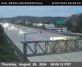 NB 805 at NB 805/5 Merge