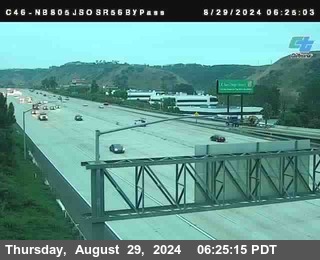 NB 805 at NB 805/5 Merge