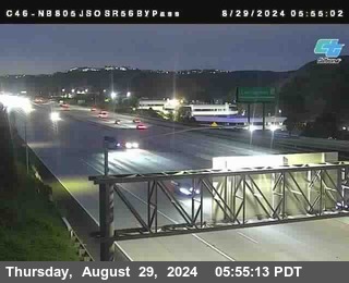 NB 805 at NB 805/5 Merge