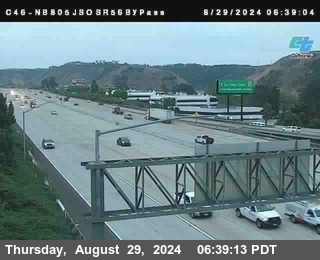 NB 805 at NB 805/5 Merge