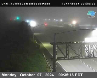 NB 805 at NB 805/5 Merge