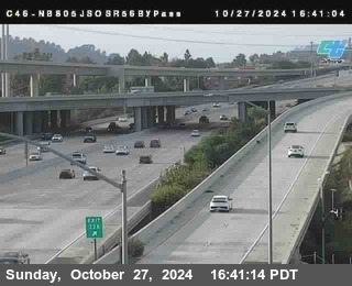 NB 805 at NB 805/5 Merge