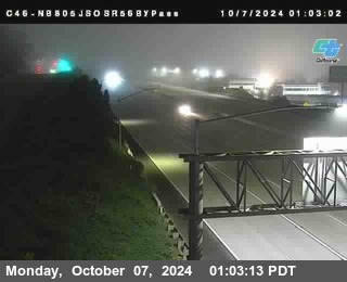 NB 805 at NB 805/5 Merge