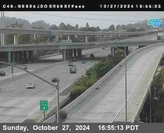 NB 805 at NB 805/5 Merge