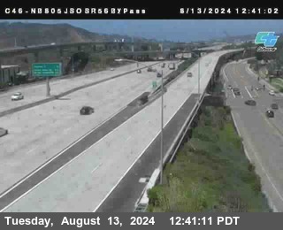 NB 805 at NB 805/5 Merge