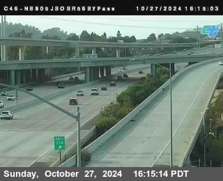 NB 805 at NB 805/5 Merge