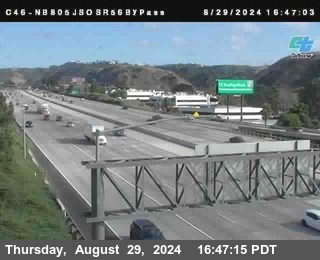 NB 805 at NB 805/5 Merge