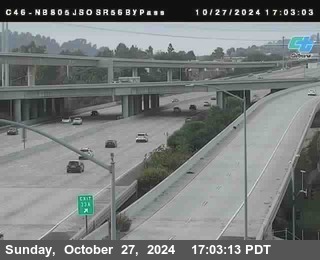 NB 805 at NB 805/5 Merge