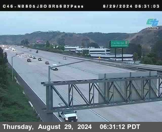 NB 805 at NB 805/5 Merge