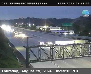 NB 805 at NB 805/5 Merge