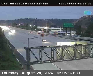 NB 805 at NB 805/5 Merge