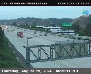 NB 805 at NB 805/5 Merge