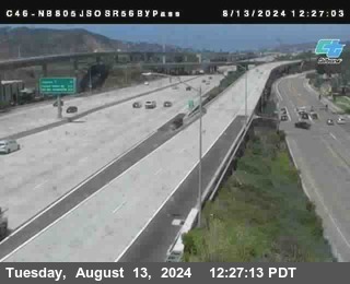 NB 805 at NB 805/5 Merge