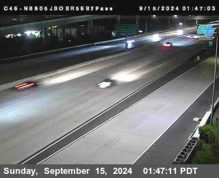 NB 805 at NB 805/5 Merge