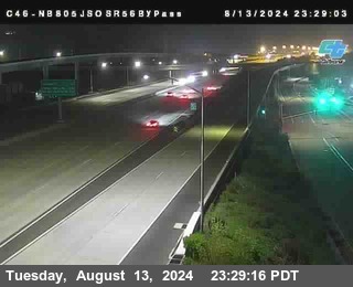 NB 805 at NB 805/5 Merge