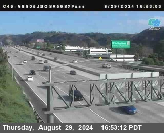 NB 805 at NB 805/5 Merge