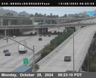 NB 805 at NB 805/5 Merge