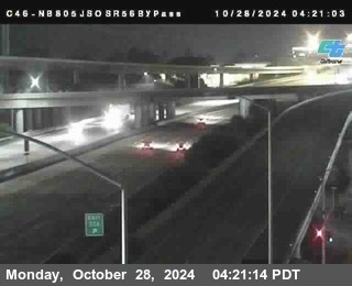 NB 805 at NB 805/5 Merge