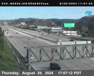 NB 805 at NB 805/5 Merge