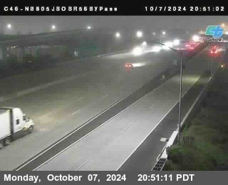 NB 805 at NB 805/5 Merge