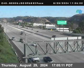 NB 805 at NB 805/5 Merge