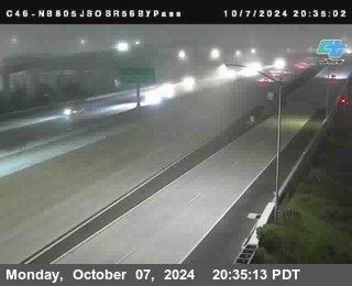 NB 805 at NB 805/5 Merge