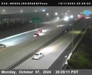 NB 805 at NB 805/5 Merge