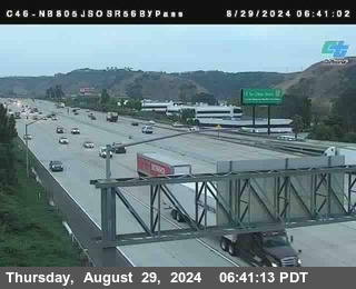 NB 805 at NB 805/5 Merge