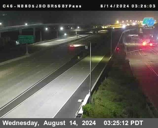 NB 805 at NB 805/5 Merge