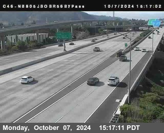 NB 805 at NB 805/5 Merge