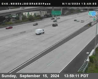 NB 805 at NB 805/5 Merge