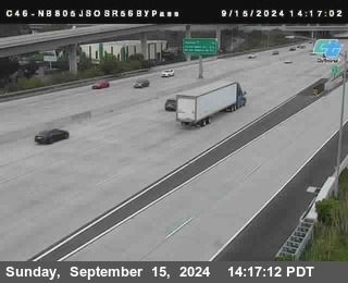 NB 805 at NB 805/5 Merge