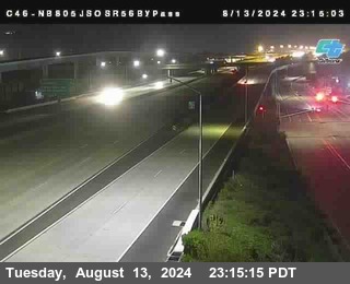 NB 805 at NB 805/5 Merge