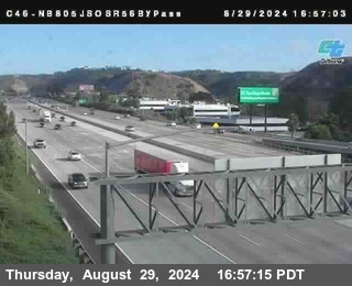 NB 805 at NB 805/5 Merge