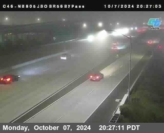 NB 805 at NB 805/5 Merge