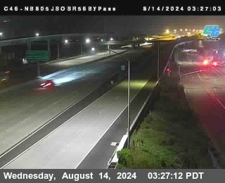 NB 805 at NB 805/5 Merge