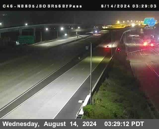 NB 805 at NB 805/5 Merge